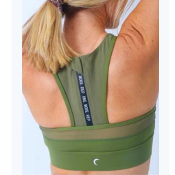 ZYIA Other - Zyia All Star Olive Green Sports Bra size XL